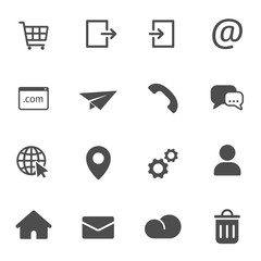 web vector icons