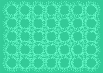 Seamless Pattern With Flowers