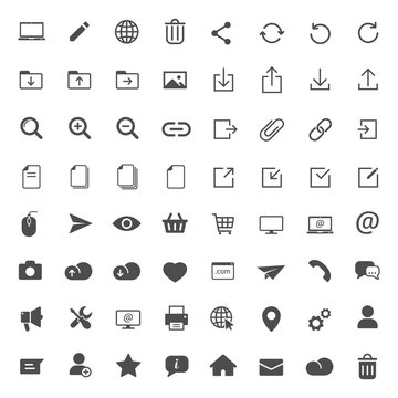 web vector icons
