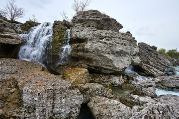mountain river in the Montenergo