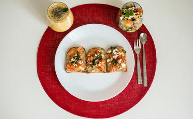 Salmon Toast