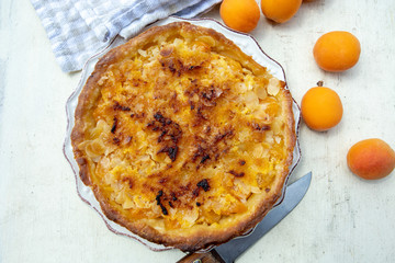 tarte aux abricots