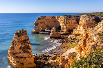 Marinha beach, Algarve, Portugal