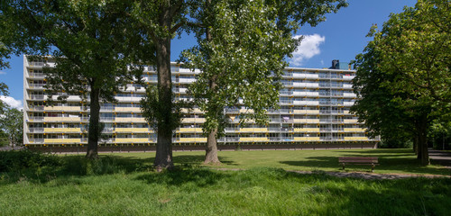 Residential area flat apartment Sneek Netherlands