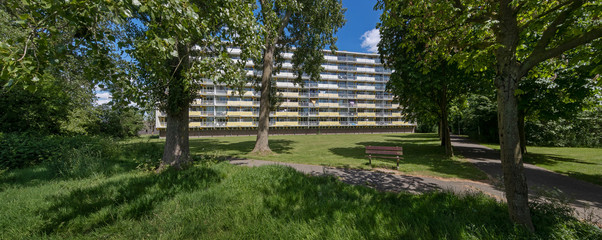 Residential area flat apartment Sneek Netherlands