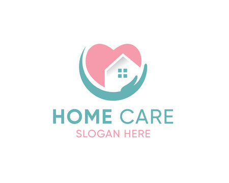 House Care logo Template, Medical House Logo