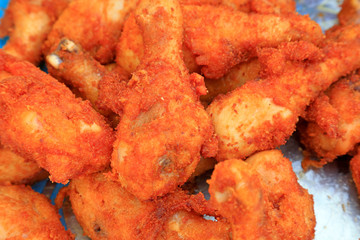 Fried chicken legs