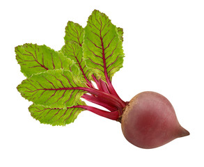 vegetables beet isolated on white background