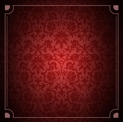 Vector illustration of red background