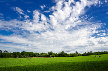 Pivot sprinkler irrigation system