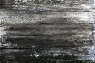 Old wooden surface of dark color by close up.