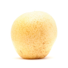 Asian pear fruit isolated on white