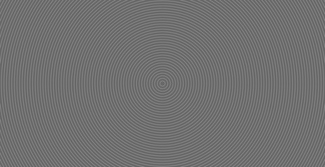 gray fine lined circles 