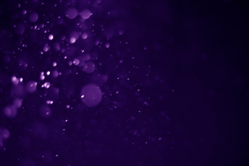 Plakat Bokeh purple proton