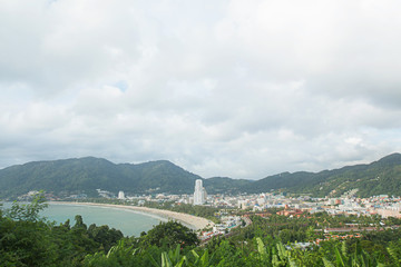 Fototapeta premium Nature view At Patong Beach Phuket Thailand
