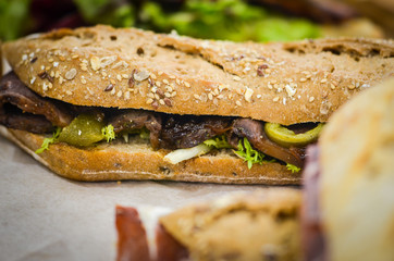 mix of fresh panini & tapas starters