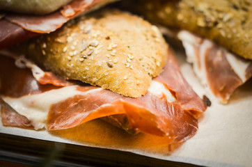 mix of fresh panini & tapas starters