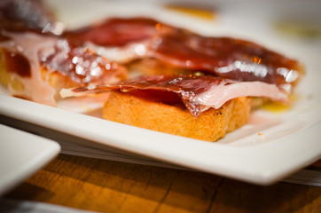 mix of fresh panini & tapas starters