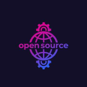 Open Source Software Vector Icon