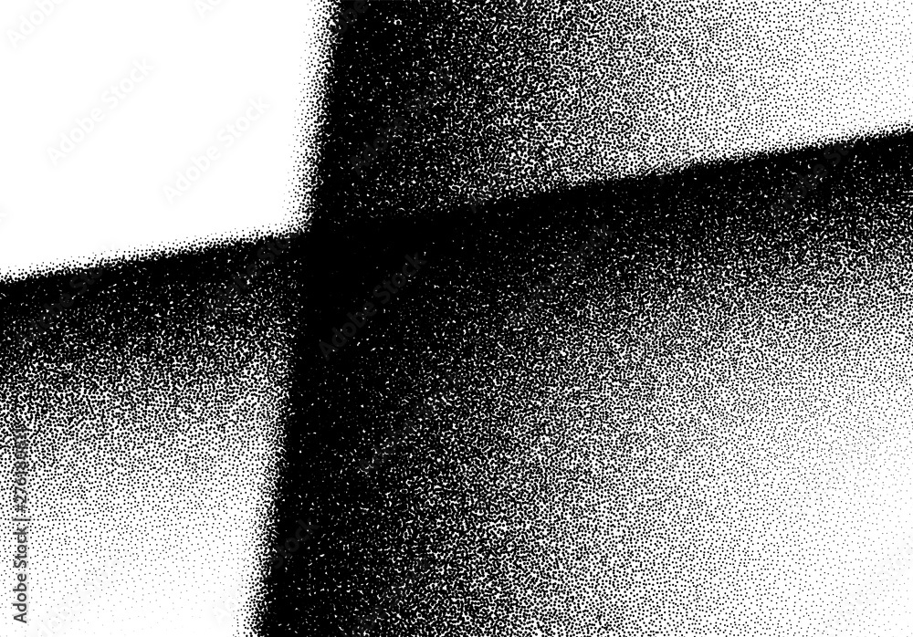 Poster abstract background with layers of scattered dots