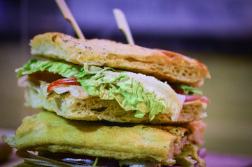 mix of fresh panini & tapas starters