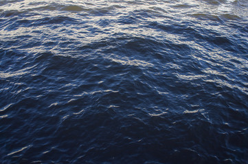 Blue water background