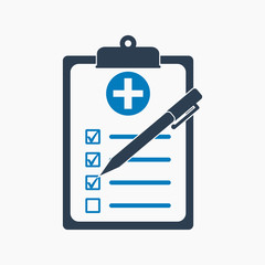 Check list icon. Flat style vector EPS.