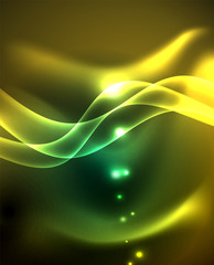 Glowing shiny light abstract background