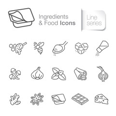 Food & ingredients related icons