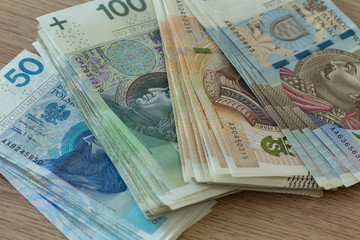 Polish zloty, money, Different nominal