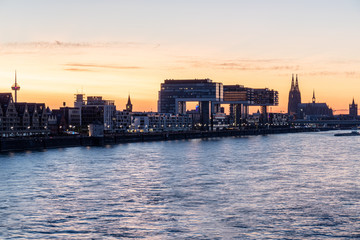 Fototapeta premium cologne sundowner