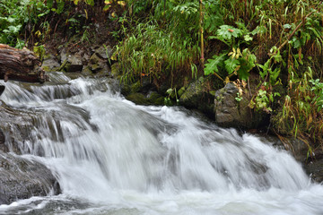 Waterfalls of the Caucasus.