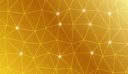 Modern geometrical abstract background with polygonal elements For textures or wallpaper. Vector illustration. Creative gradient color