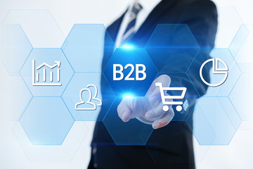 B2B Business Company Commerce Technology Marketing concept