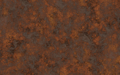 rusty metal panel