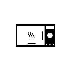 Microwave icon. Vector isolated illustration. - Vector