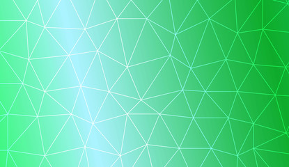 Abstract illustration with an elegant triangles. Template for your banner. Vector illustration. Creative gradient color