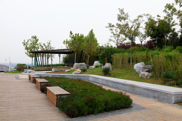 Park Architectural scenery, Tangshan, China