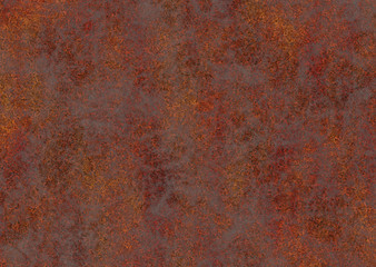 metal rusty plate