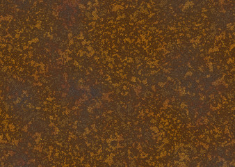 rusty metal panel