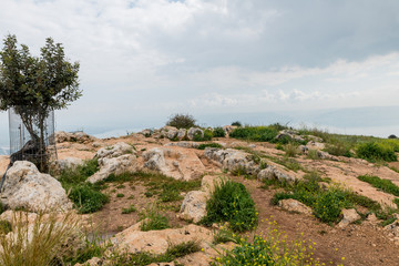 arbel cliff or mount arbel israel