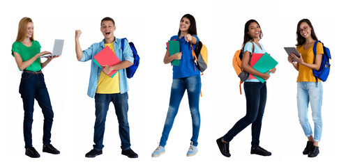 Gruppe 5 moderne internationale Studenten