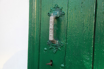 green door