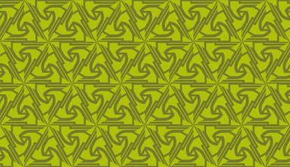 Template with geometric pattern. Vector Seamless illustration. Triangles style.