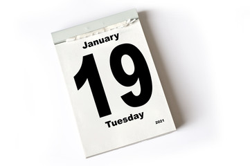 19. January 2021