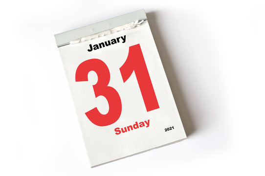 31. January 2021