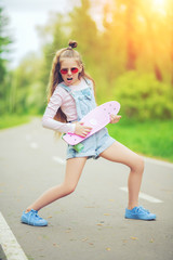 Naklejka premium skateboard for kids