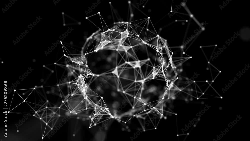 Poster global communication network concept. business interaction. work of systems.