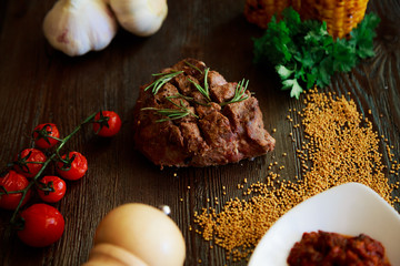 meat with vegetables