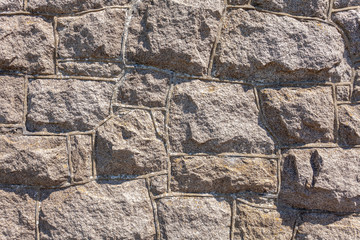 Stone wall suitable for a background